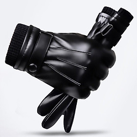 Găng tay đi xe máy mùa đông cảm ứng chống nước lót lông cực ấm mẫu MỚI CCCL99