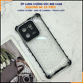 Ốp lưng mi 13 pro bee case vân tổ ong chống va đập chống ố vàng bảo vệ camera phụ kiện điện thoại huỳnh tân store