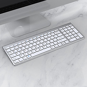 Mua Bàn phím không dây mini W160 - pin sạc - đa kết nối bluetooth 5.0 + 3.0 + Usb wireless 2.4G