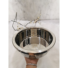 Mua Khuôn tròn inox làm bánh ngọt/ nhiều kích thước Tặng 1 rổ hình tim