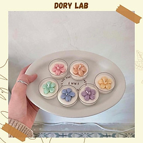 Mua Nến Thơm Tealight Mini Hoa Anh Đào Ngũ Sắc - Dory Lab