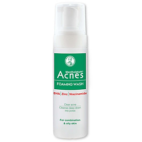 Sữa rửa mặt tạo bọt ngăn ngừa mụn Acnes Foaming Wash 150ml
