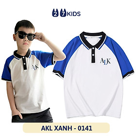 Áo Polo bé trai ngắn tay size đại 27Kids áo thun sơ mi cộc nam cho trẻ từ 6