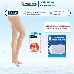 Vớ y khoa đùi JOBST UltraSheer - Siêu Mỏng hỗ trợ điều trị giãn tĩnh mạch chân