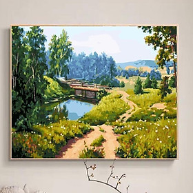 Mua Tranh tô màu theo số Sondausohoavn đường vào rừng PC4207