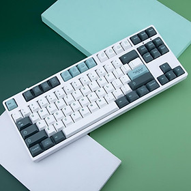 Cherry Profile PBT Dye Thăng hoa keycaps 143 Phím Bố cục ANSI cho bàn phím cơ Công tắc Cherry MX (Thực vật rừng)