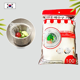 Mua 100 CÁI TÚI LỌC RÁC BỒN RỬA CHÉN - KT: 10x10cm -Hàng chất lượng tốt