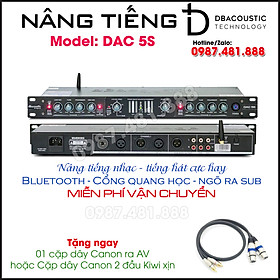 Mua Nâng tiếng Db Acoustic DAC 5S - hàng cao cấp có cổng quang học  bluetooth - tặng cặp dây canon - Hàng chính hãng