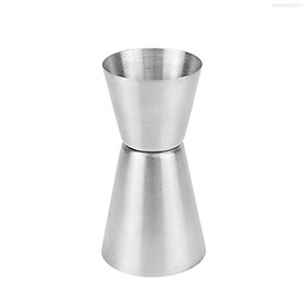 Mua Ly đo lường pha chế hai đầu 25ml và 50ml tiện dụng chất liệu thép không ghỉ cốc đo lường trong ngàn pha chế nước uống