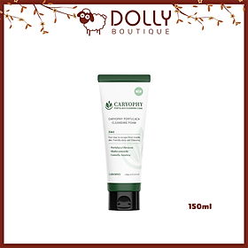 Sữa Rửa Mặt Giảm Mụn Caryophy Portulaca Cleansing Foam 150ml