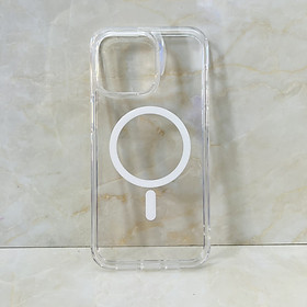 Ốp lưng cho iPhone 15 Pro Max Likgus trong suốt Magnetic- hàng chính hãng