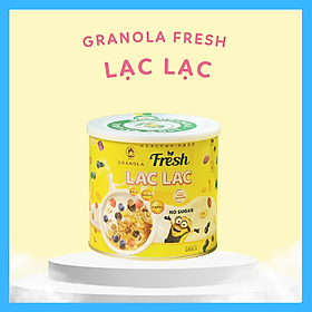 Mua Ngũ Cốc Ăn Kiêng Granola Fresh Lạc Lạc Siêu Hạt (650g) Mix Sữa Chua Sấy Khô  Yến Mạch  Hỗ Trợ Giảm Cân