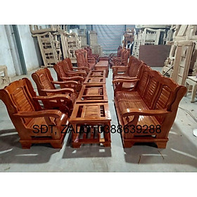 Mua Bộ bàn ghế gỗ phòng khách giá thật