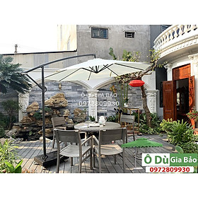 Mua Ô Dù Lệch Tâm Tròn 3M-Chỉnh Được Góc Nghiêng 360 độ-Sản Phẩm Nhập Khẩu Cao Cấp -BH 1 Năm (Đã bao gồm chân đế)