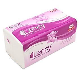 Khăn giấy lụa Lency 180 tờ  3 lớp