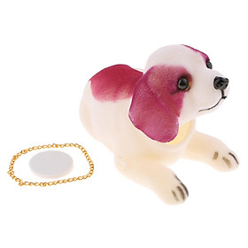 Dog Swing Head ST BERNARD DOG Nodding Moving Bobble Car Home Decor Puppy Toy