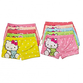 Set 10 quần chíp đùi mặc trong váy cho bé gái - màu ngẫu nhiên + mẫu ngẫu nhiên