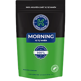 Hình ảnh Cà Phê Rang Xay K-Coffee Morning (227g / Túi)