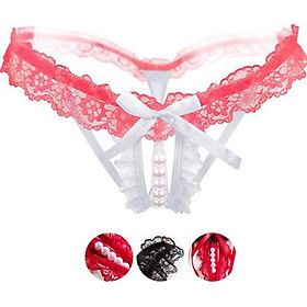 Quần lót nữ sexy gợi cảm cạp ren mềm hồng trắng