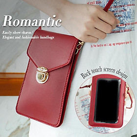 Touch Screen Purse, Fashion Crossbody with Shoulder Strap, Keeps Cash, Credit Cards, Phone Screens Safe