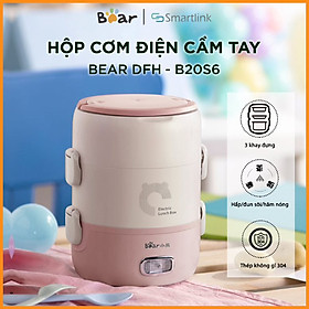 Mua Hộp Cơm Điện Cầm Tay Đa Năng Bear DFH-B20S6 - Hàng Chính Hãng