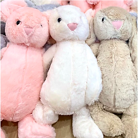 Thú nhồi bông Jellycat đáng yêu cho bé - Size 40cm - Quà tặng thỏ bunny tai dài mềm mai cao cấp, chất liệu an toàn cho em bé