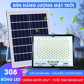 Mua Đèn năng lượng mặt trời  MAXTECH bóng to 150w  200w  250w  300w - Công suất lớn  Tiết kiệm điện- D1370
