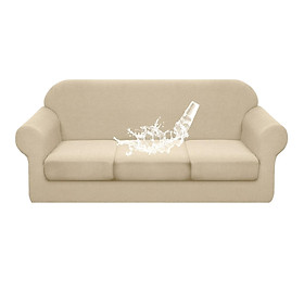 Vỏ bọc sofa có thể trượt vào dễ dàng, co dãn giặt lại được che phủ nội thất, bảo vệ đệm