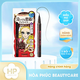 Bút Kẻ Mắt Nước Siêu Chống Trôi Kissme Heroine Make Smooth Liquid Eyeliner Super Keep Nét Siêu Sắc Mãnh (Màu Nâu Đen)