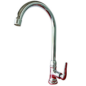 Vòi Rửa Chén Lạnh Đồng Thau Cao Cấp AllyBuild | Lạnh Bóng | Pi 20 mm - ABVCI017