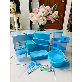 Mua Bộ hộp trữ mát & trữ đông Blue Ocean (15 hộp) Tupperware - Hàng chính hãng