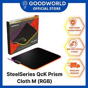 Mua Bàn di chuột SteelSeries QcK Prism Cloth M (RGB) - Hàng Chính Hãng