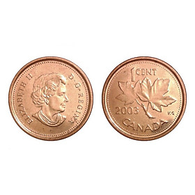 Mua Đồng xu canada 1 cent nữ hoàng Elizabeth II