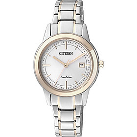 Đồng hồ nữ dây thép không gỉ Citizen Eco-Drive FE1088-50E