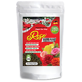 Phân bón hữu cơ Enter-Root 4.3.3 - Chuyên Hoa Hồng nhập khẩu Bỉ 1kg