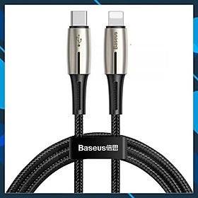 Mua Cáp sạc Type C to Lightning Baseus Waterdrop Series PD cho iPhone/ iPad ( 1.3m  Type-C to iPhone 18W) - Hàng chính hãng