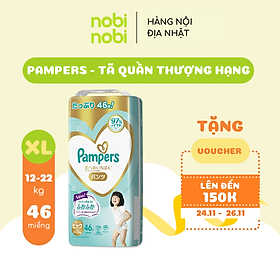 Tã/ Bỉm Quần Pampers Nhật Thượng Hạng, Size XL46