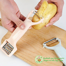 Mua Dao bào gọt rau củ quả 2 đầu tiện dụng đa năng - Nhà Mỡ Mỡ