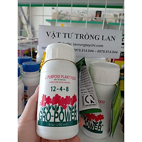 Mua Phân Bón GRO POWER 12.4.8 CHO HOA LAN CÂY KIỂNG Chai 240ml