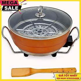Mua Nồi Lẩu Kiêm Chảo Điện Đa Năng Họa Tiết Cao Cấp Tặng Kèm 1 Bộ Đũa Chống Mốc Hàn Quốc - Giao Hàng Toàn Quốc