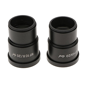 10X Eyepiece For Stereo Microscope Lens Magnifier 30mm Interface Mount 2Pack