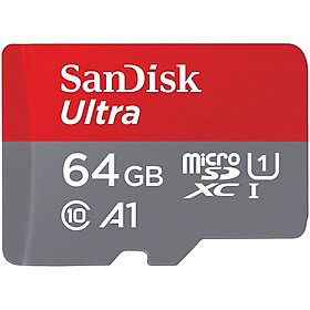 Thẻ Nhớ microSD SanDisk Ultra A1 140MB/s 64GB - Hàng Nhập Khẩu