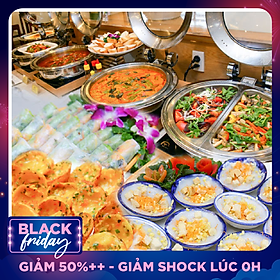 Buffet Chay Buổi Tối Hơn 40 Món Đặc Sắc Tại Bông Sen Hotel Nhà Hàng Cỏ Nội