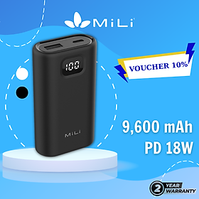 Mua Sạc dự phòng MILI - Power Mini 9 600mAh/35Wh- HB-M09 - Hàng Chính Hãng