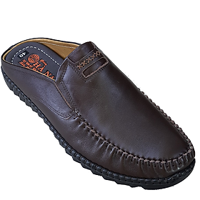 Dép bít mũi nam da bò thật HÀ NAM cao cấp GSB2044