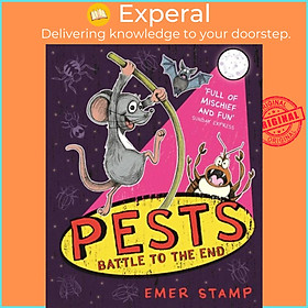 Sách - PESTS: PESTS BATTLE TO THE END - Book 3 by Emer Stamp (UK edition, paperback)