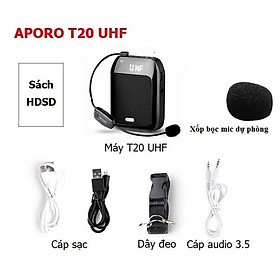Mua Loa trợ giảng Aporo T20 UHF có Bluetooth không dây