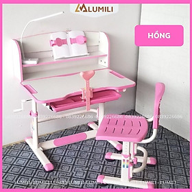 Mua bàn học có giá sách R8 chống gù chống cận thông minh  bàn học kèm kệ sách cho bé