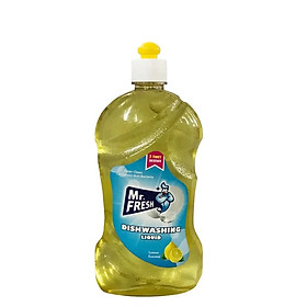 Nước rửa chén Mr.Fresh 500ml hương Chanh