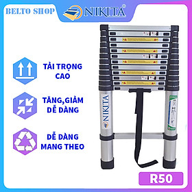 Thang nhôm rút gọn NIKITA - Nhiều kích thước lựa chọn